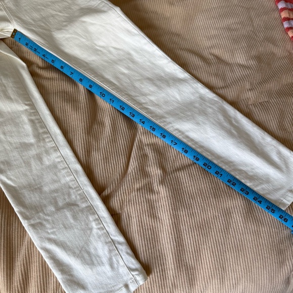 BDG Twig High Rise Crop Skinny Jeans Jeggings Ivory White Size 25 - Picture 10 of 12